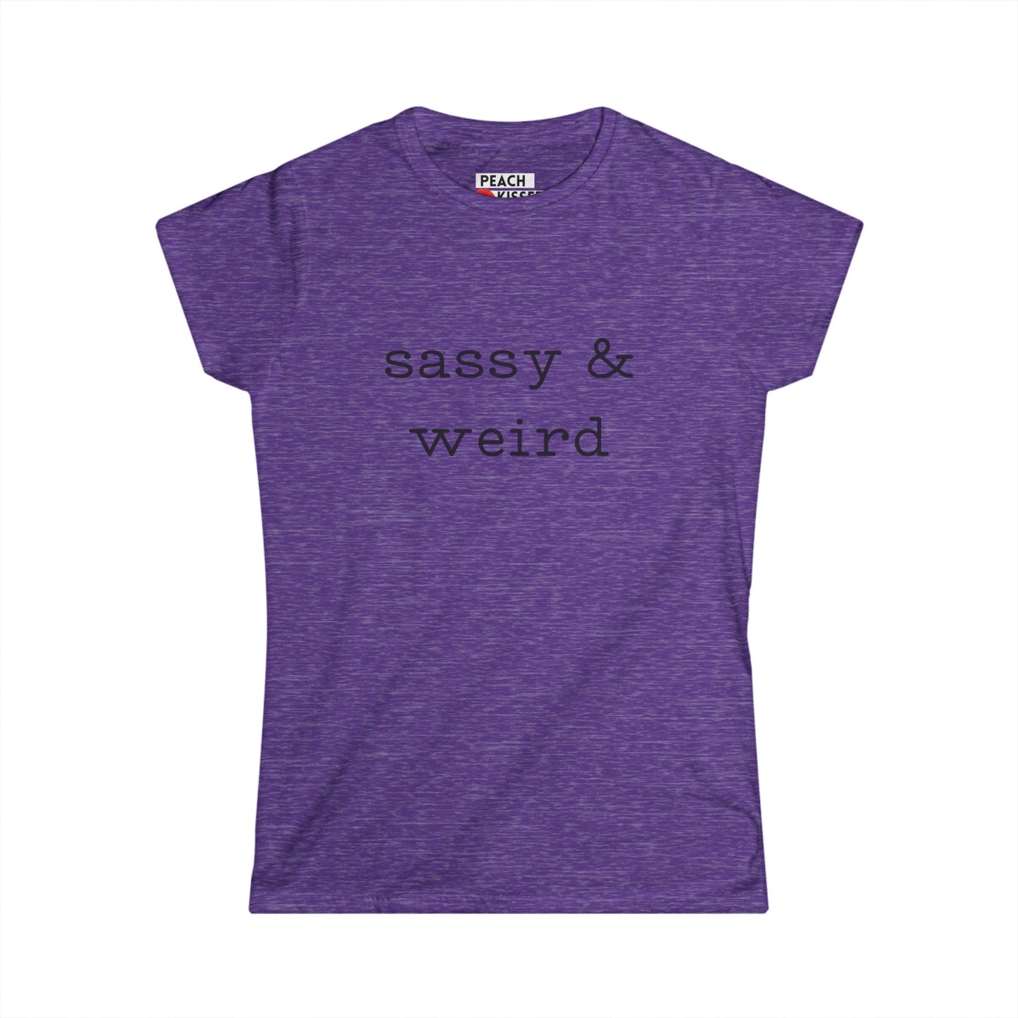 Funny Women’s Graphic Tee – “Sassy & Weird” Shirt | Cute Sarcastic T-Shirt | Quirky Gift, Gag Gift, Birthday Present